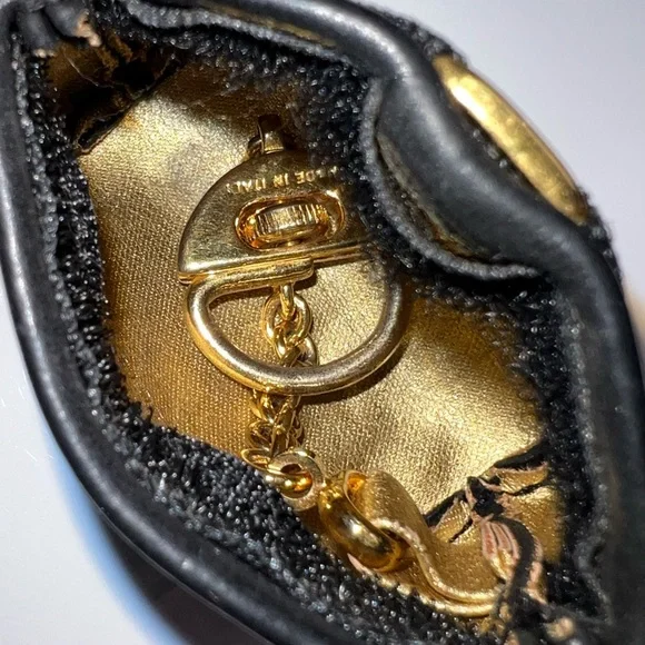 Salvatore Ferragamo Ferragamo Black Vara Bag Charm Golden - Picture 4 of 6